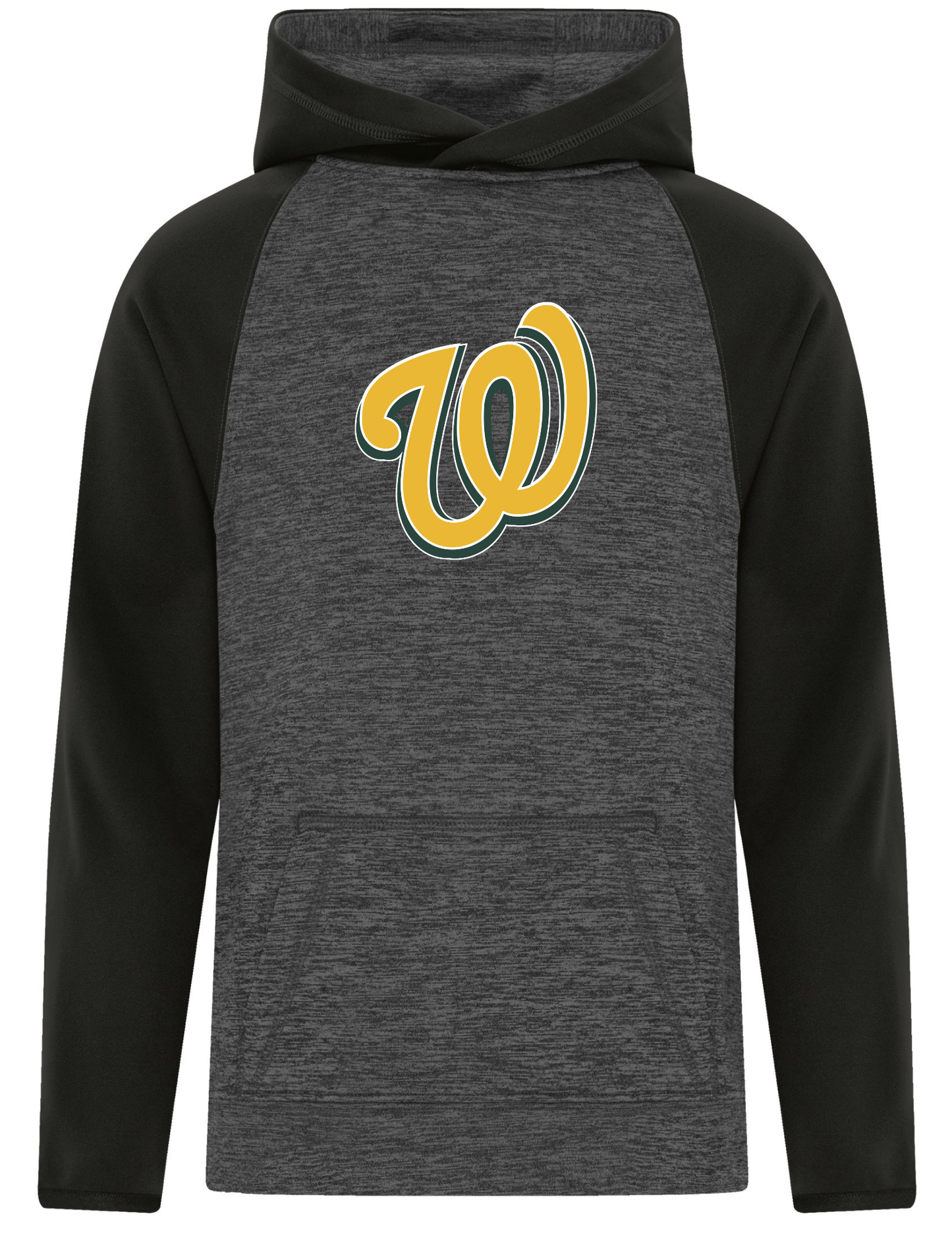 Wallaceburg Warriors Adult/Youth Two Tone Hoodie