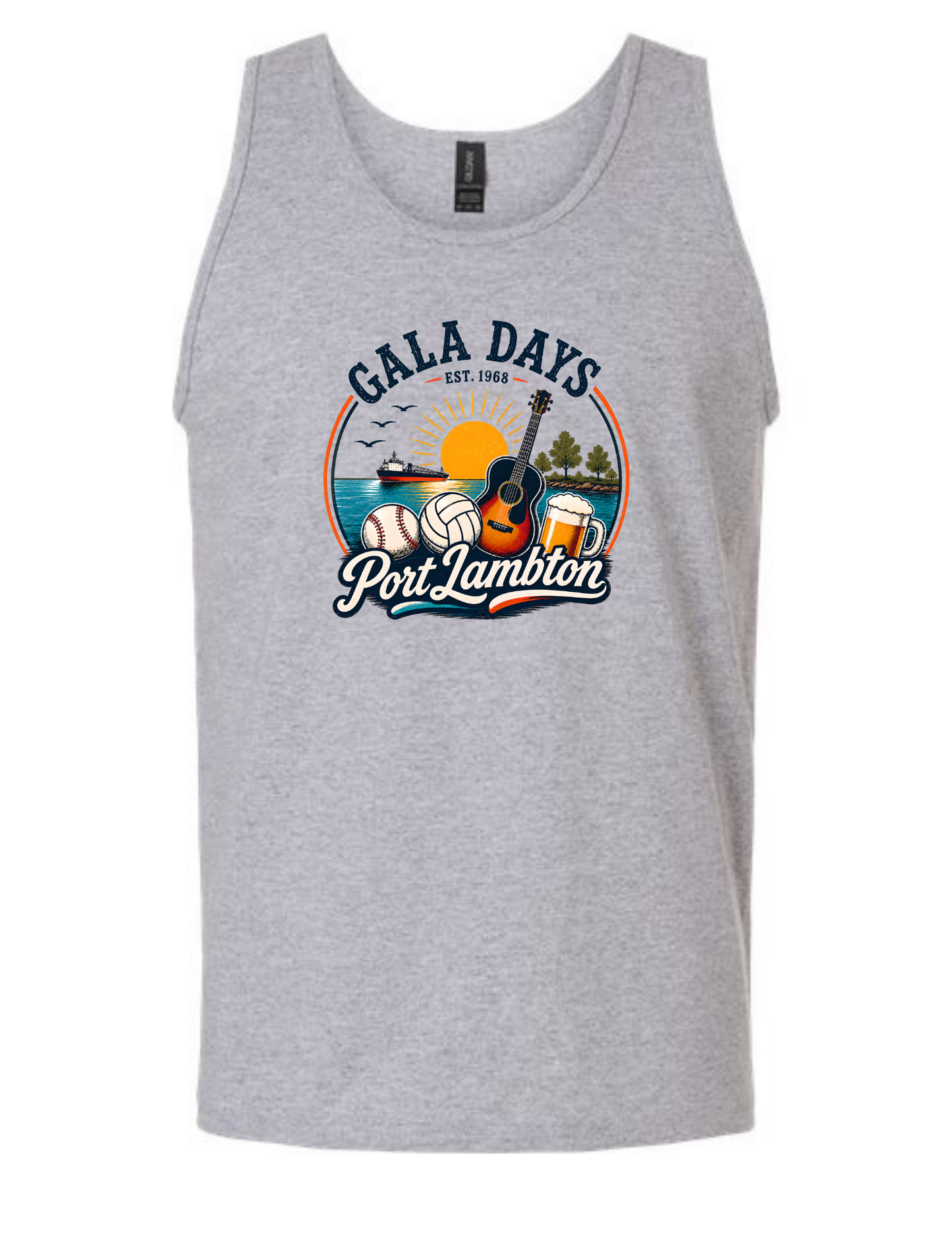 Gala Days Ball, Bands & Beer Unisex Tank
