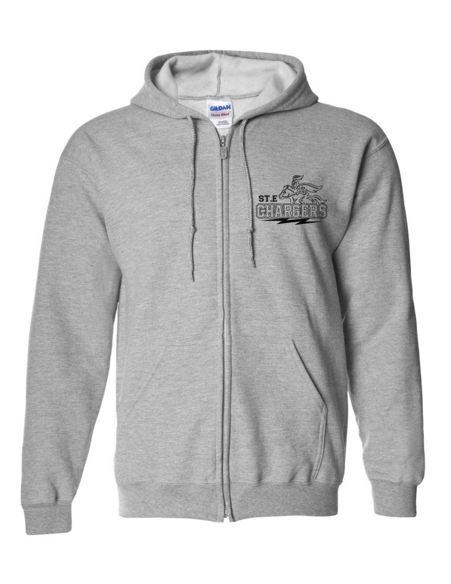 Chargers Unisex Full Zip