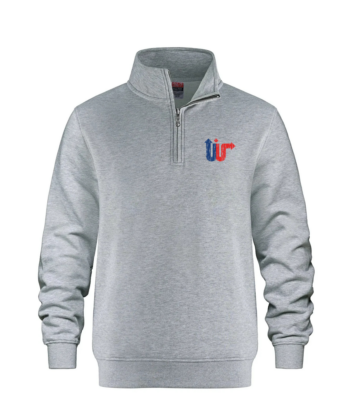 Wallaceburg Lakers Arm 1/4 Zip Sweater