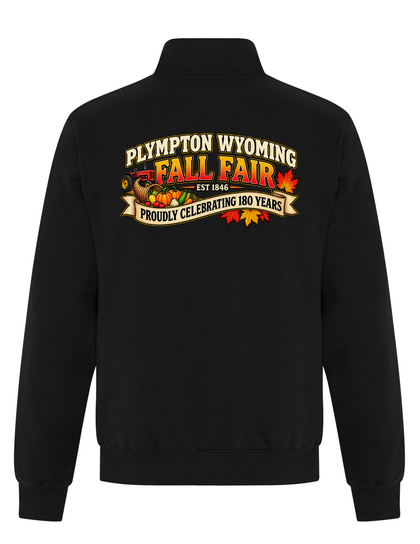 Plympton Wyoming Fair 1/4 Zip Sweater