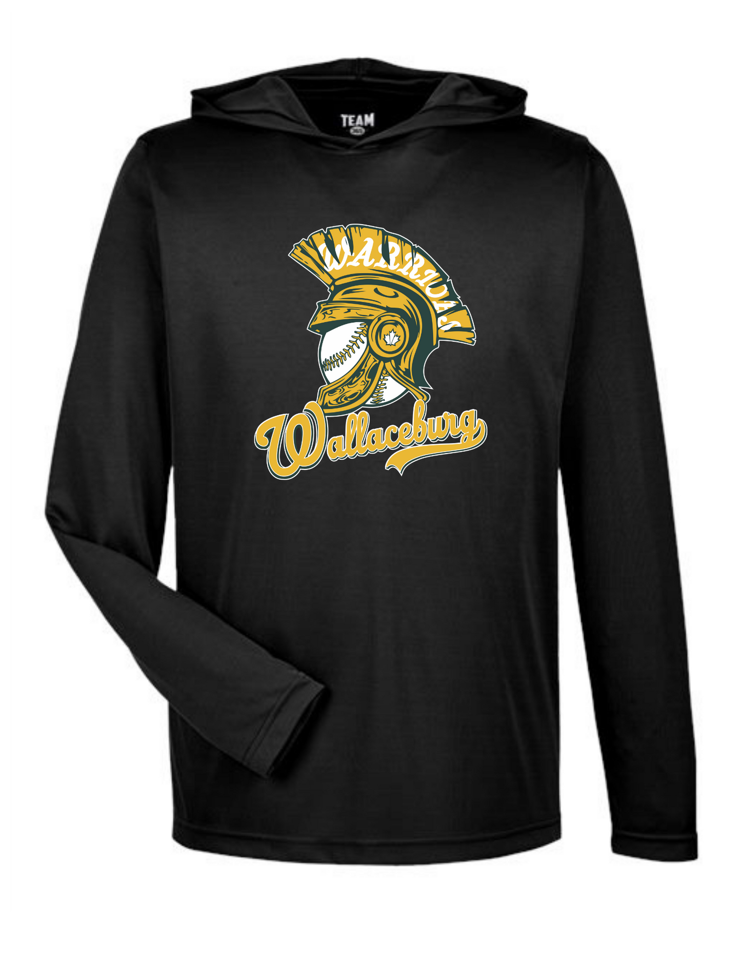 Wallaceburg Warriors Adult/Youth Zone Performance Hooded Tee