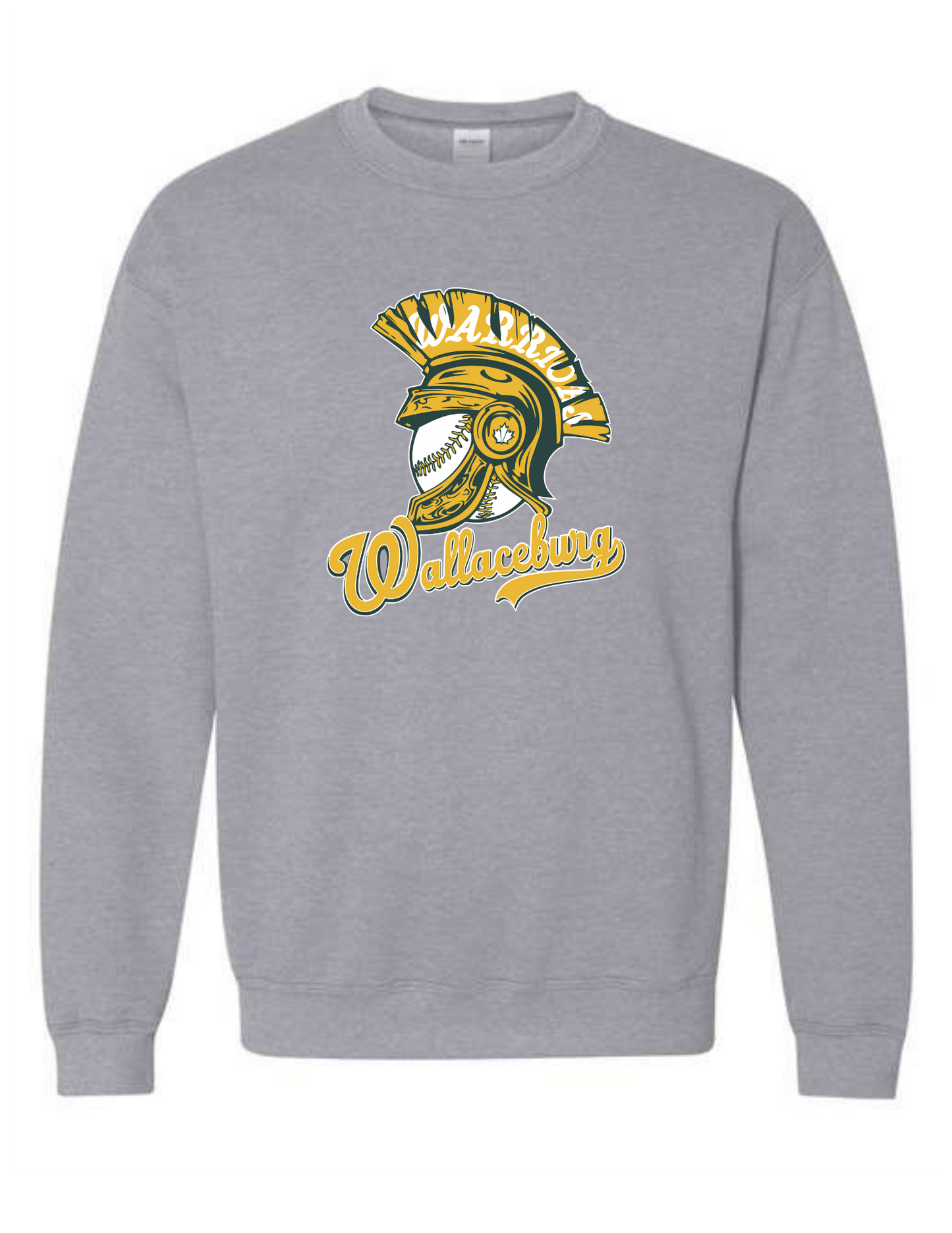 Wallaceburg Warriors Adult/Youth Crewneck Sweater