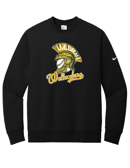 Wallaceburg Warriors Adult Nike Swoosh Crewneck Sweater