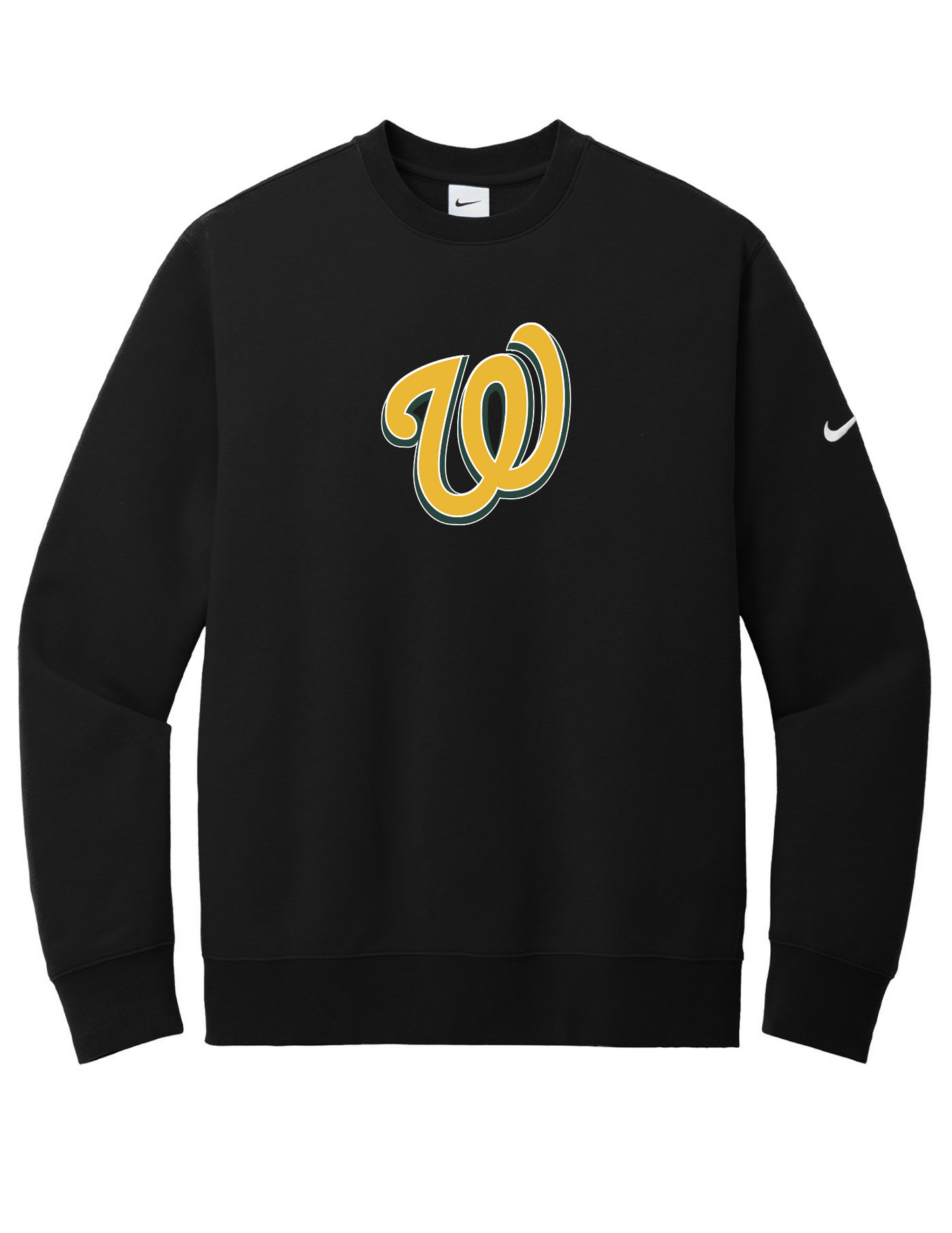 Wallaceburg Warriors Adult Nike Swoosh Crewneck Sweater