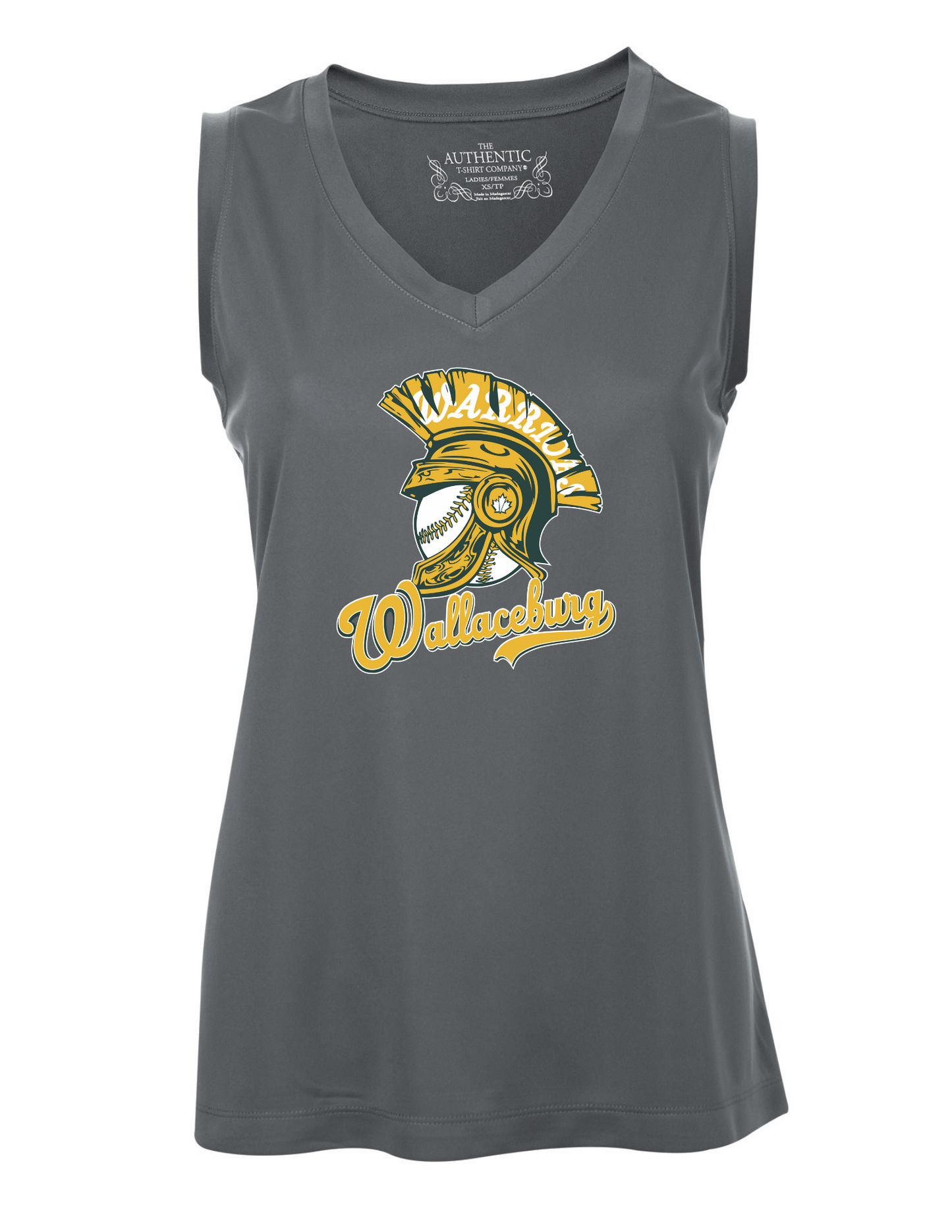 Wallaceburg Warriors Ladies Pro Team Sleeveless V-Neck
