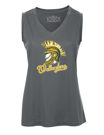 Wallaceburg Warriors Ladies Pro Team Sleeveless V-Neck