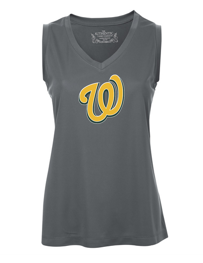 Wallaceburg Warriors Ladies Pro Team Sleeveless V-Neck