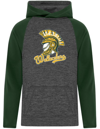 Wallaceburg Warriors Adult/Youth Two Tone Hoodie