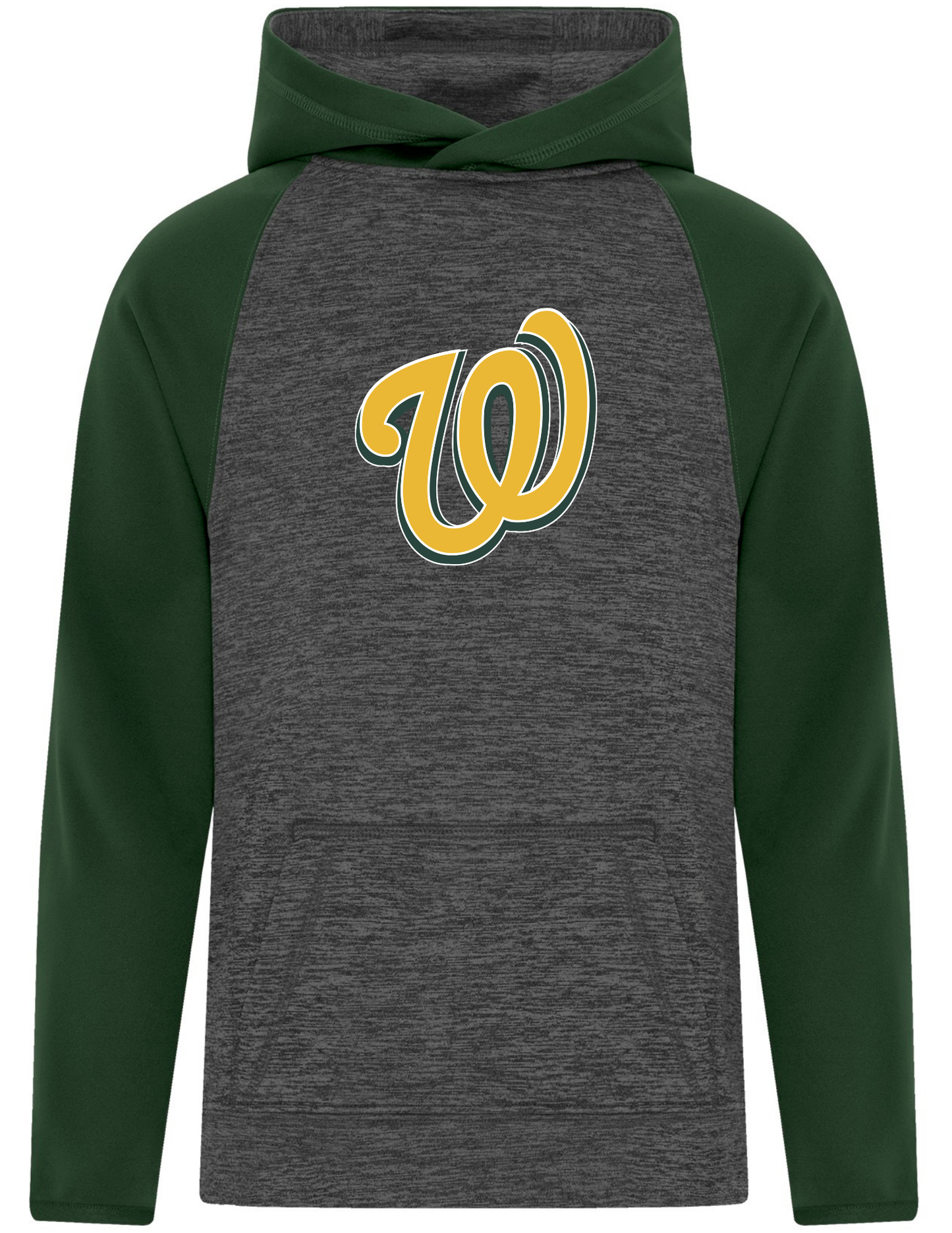 Wallaceburg Warriors Adult/Youth Two Tone Hoodie
