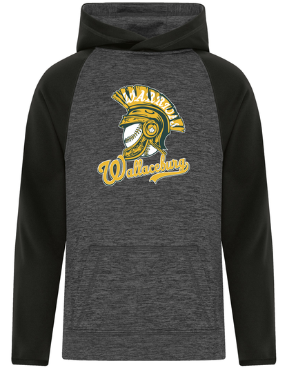 Wallaceburg Warriors Adult/Youth Two Tone Hoodie