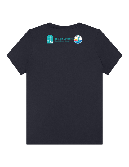 Anchored in Hope Bella + Canvas Ladies T-Shirt