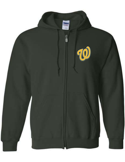 Wallaceburg Warriors Adult/Youth Full Zip Sweater