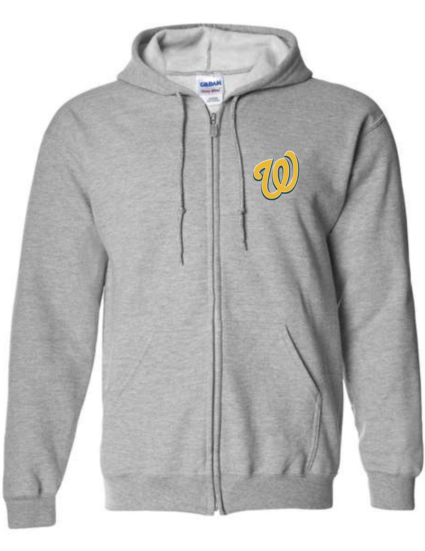 Wallaceburg Warriors Adult/Youth Full Zip Sweater