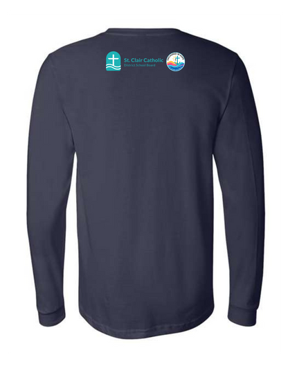Anchored in Hope Bella + Canvas Unisex Long Sleeve