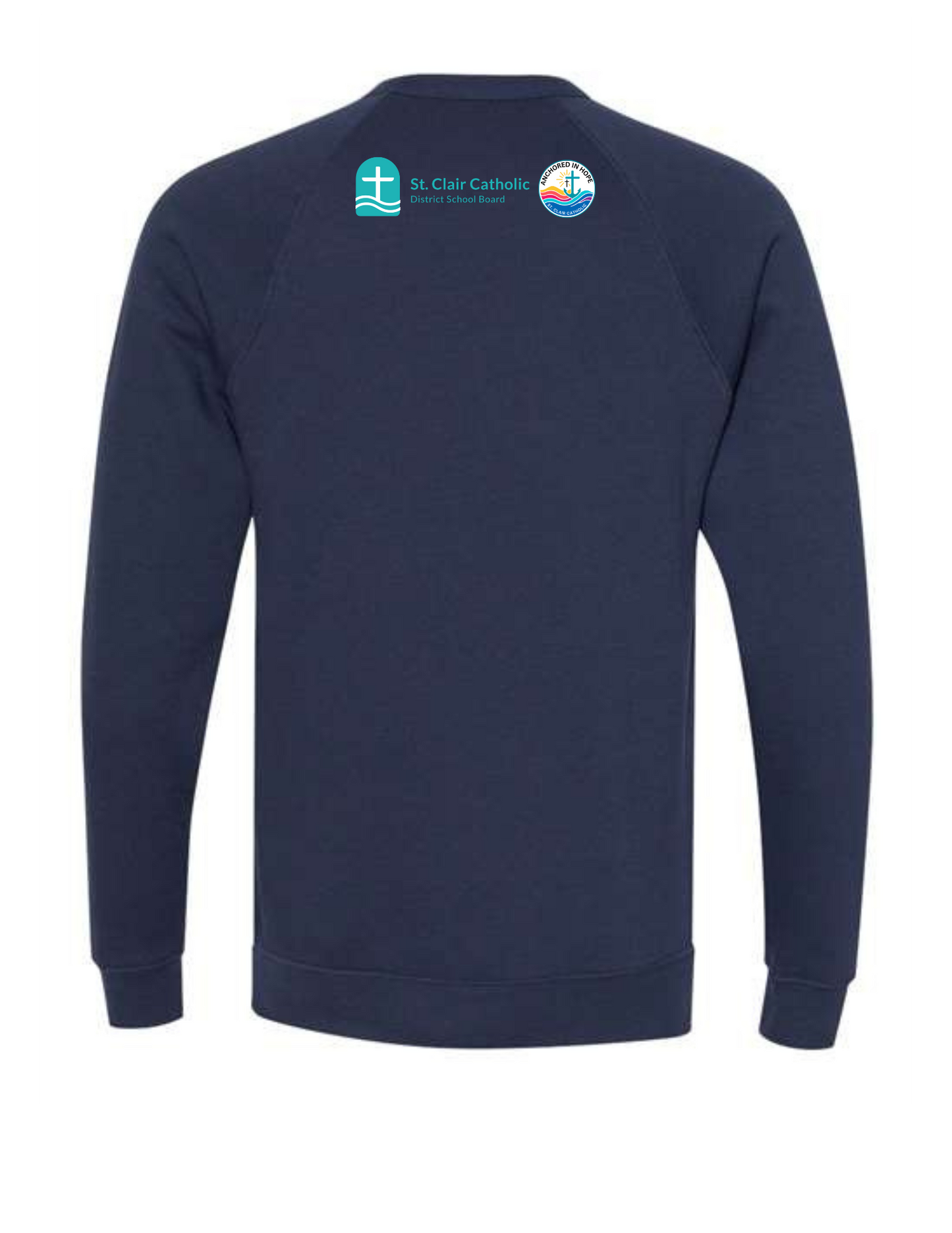 Anchored in Hope Bella + Canvas Unisex Crewneck Sweatshirt