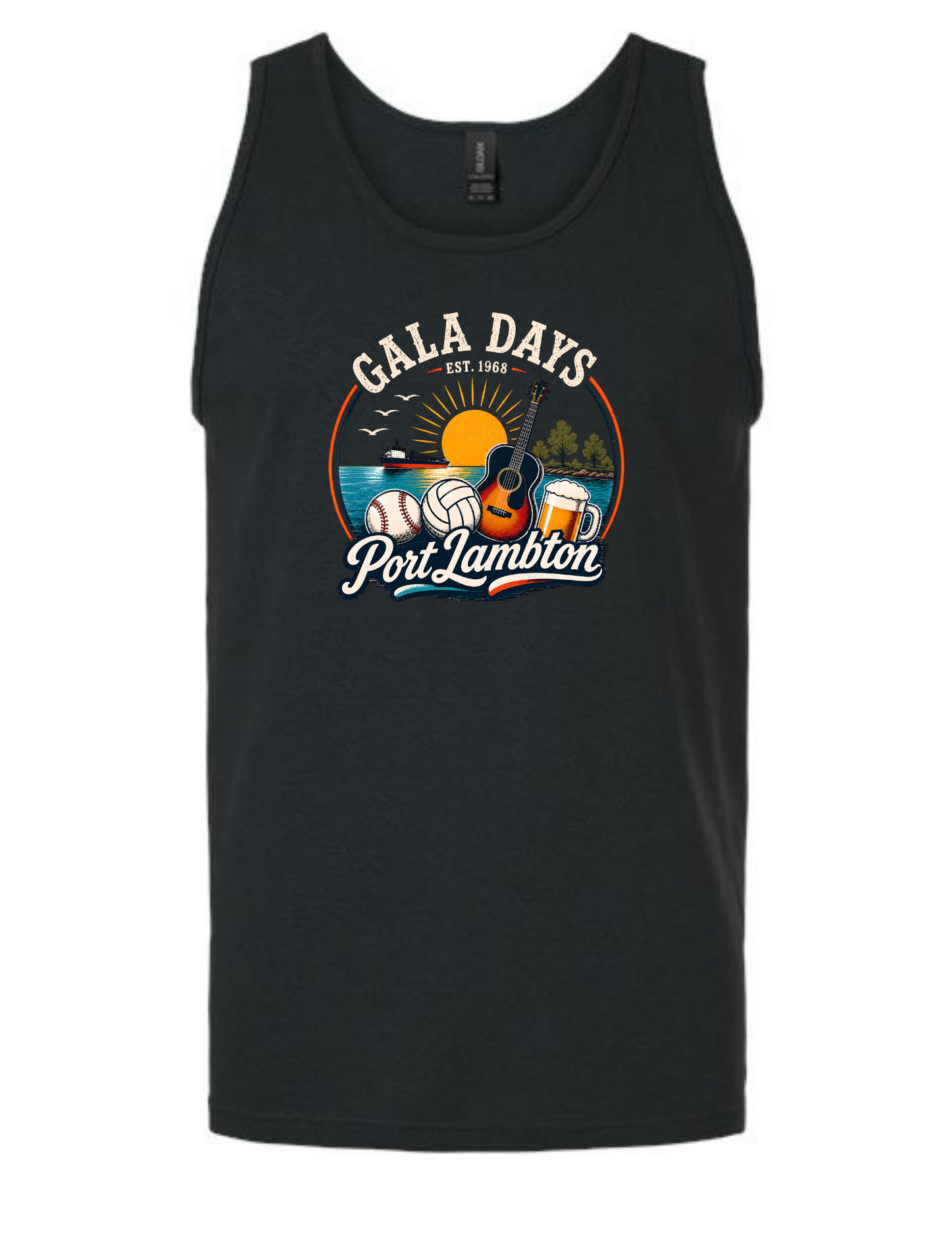 Gala Days Ball, Bands & Beer Unisex Tank