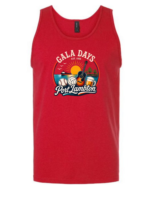Gala Days Ball, Bands & Beer Unisex Tank