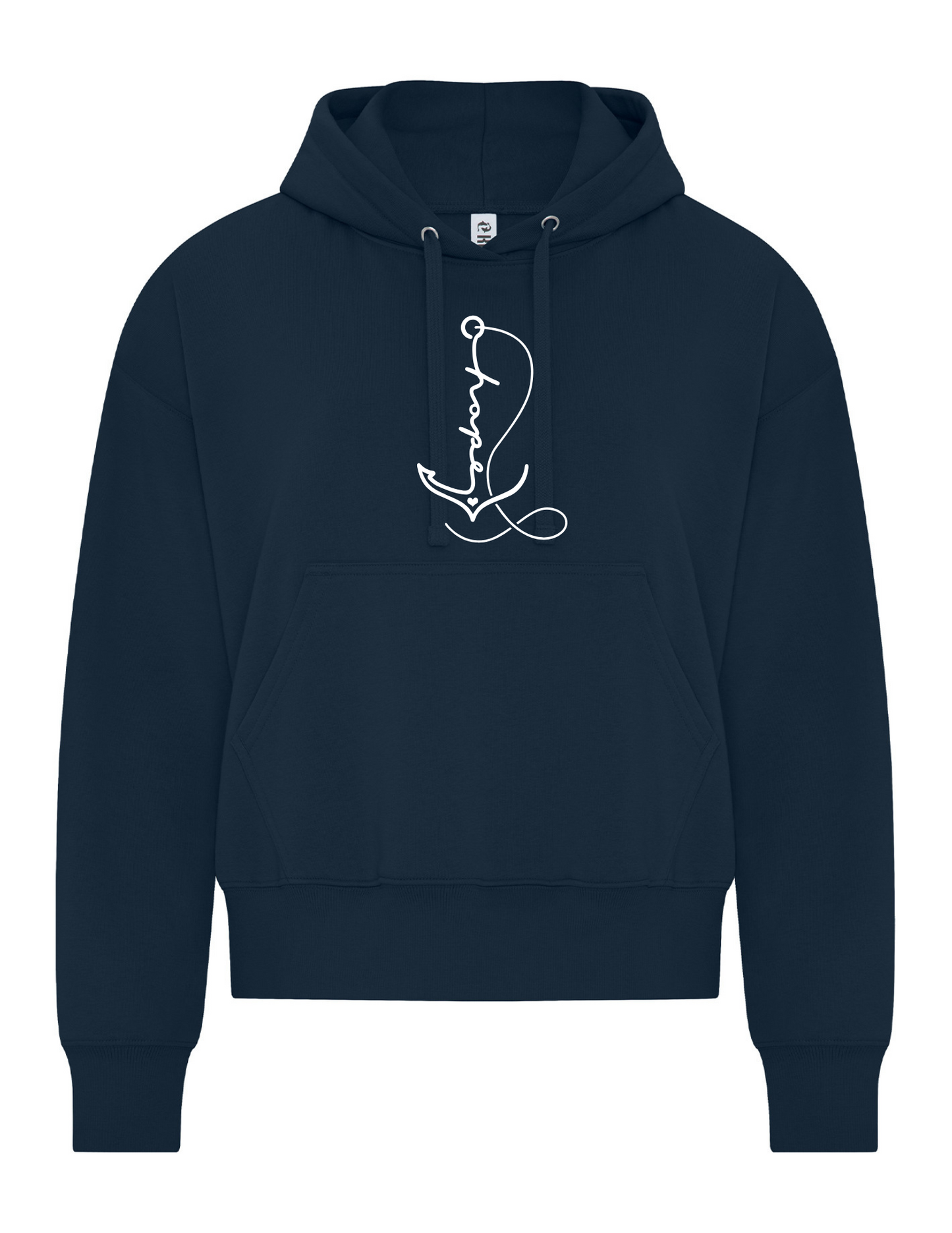 Anchored in Hope Koi Ladies Hoodie