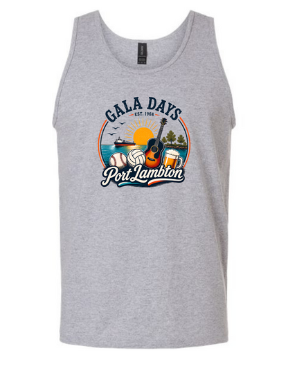 Gala Days Ball, Bands & Beer Unisex Tank