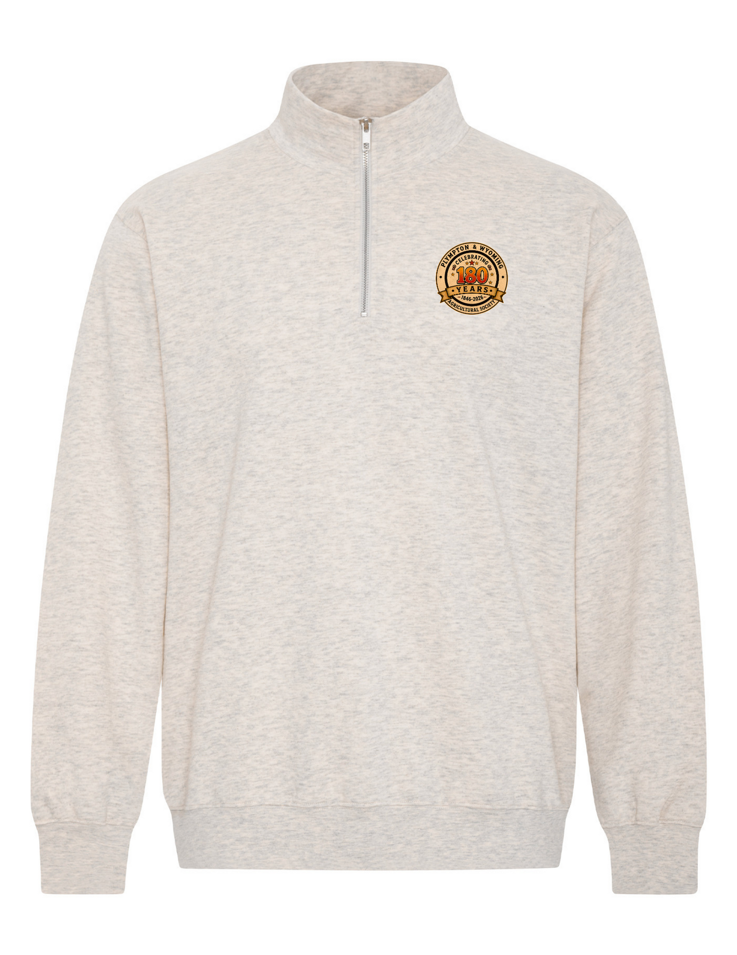 Plympton Wyoming Fair 1/4 Zip Sweater