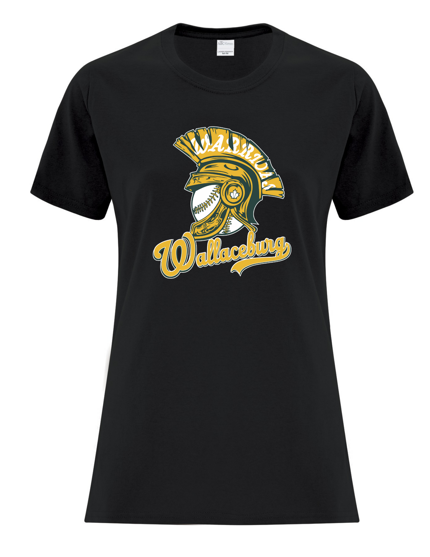 Wallaceburg Warriors Ladies Cotton T-Shirt