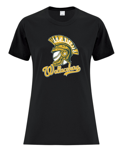 Wallaceburg Warriors Ladies Cotton T-Shirt