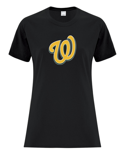 Wallaceburg Warriors Ladies Cotton T-Shirt