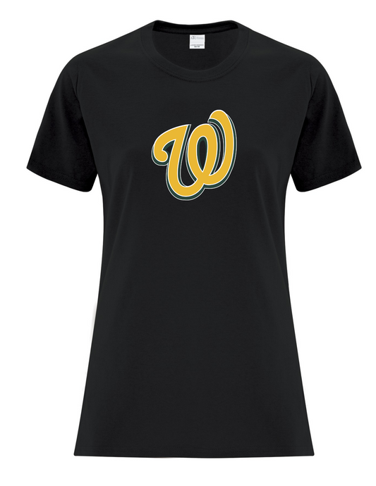Wallaceburg Warriors Ladies Cotton T-Shirt