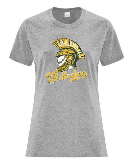 Wallaceburg Warriors Ladies Cotton T-Shirt