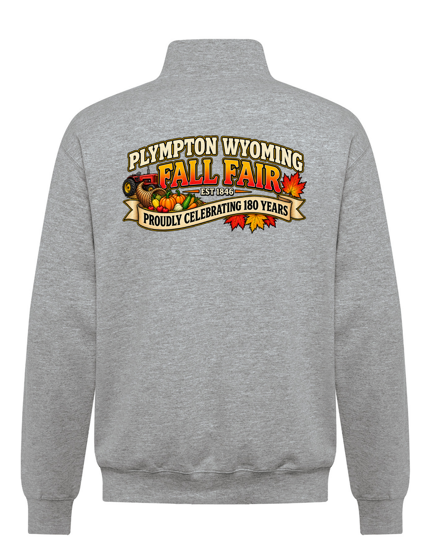 Plympton Wyoming Fair 1/4 Zip Sweater
