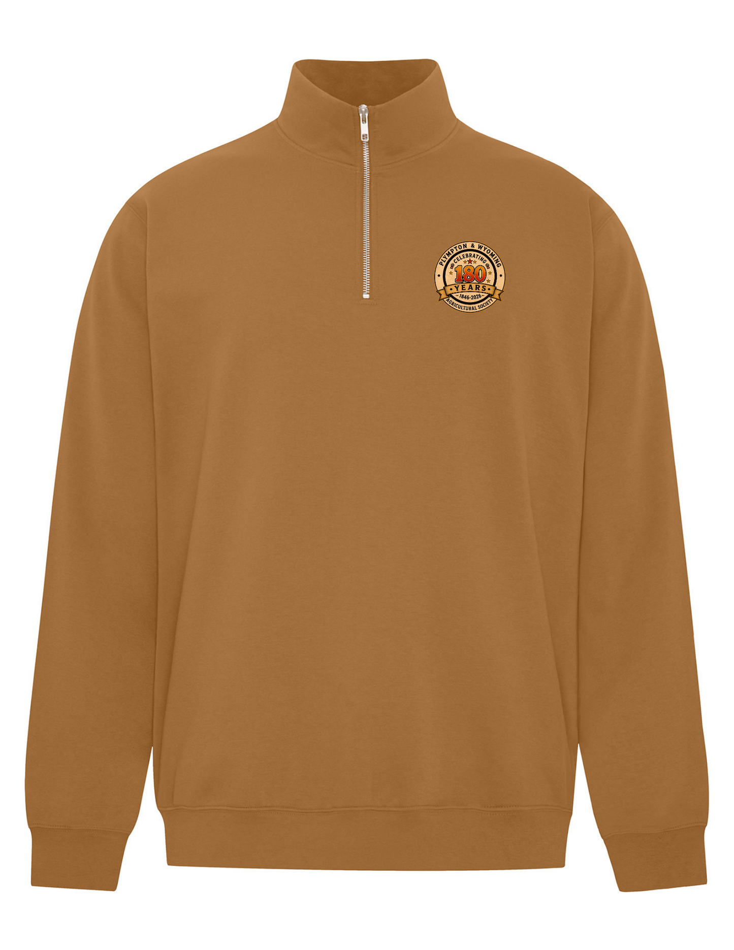 Plympton Wyoming Fair 1/4 Zip Sweater