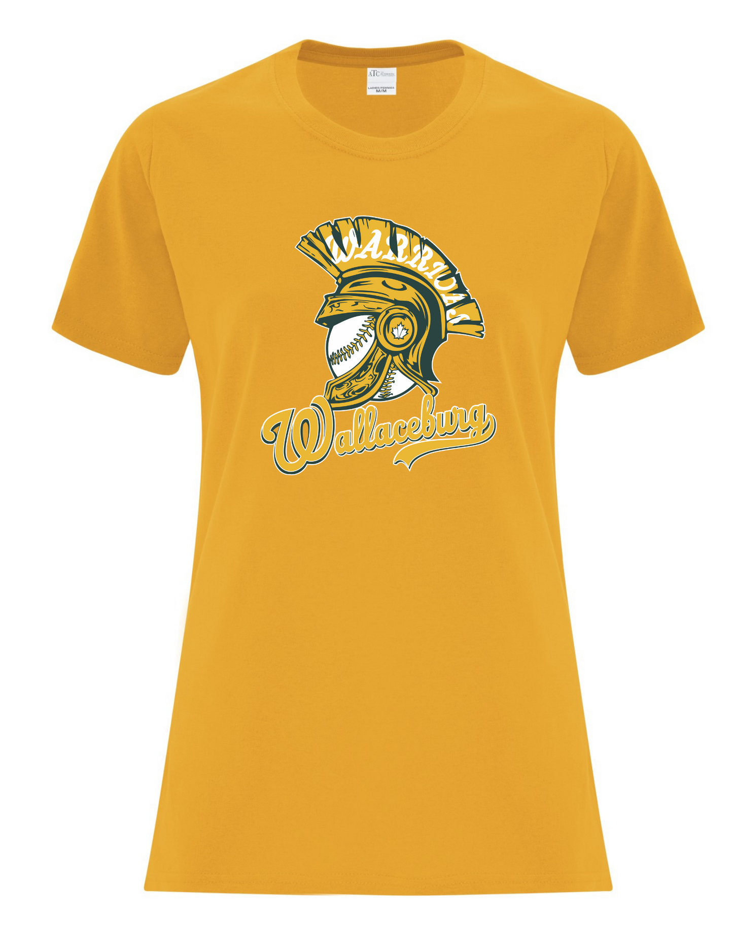 Wallaceburg Warriors Ladies Cotton T-Shirt