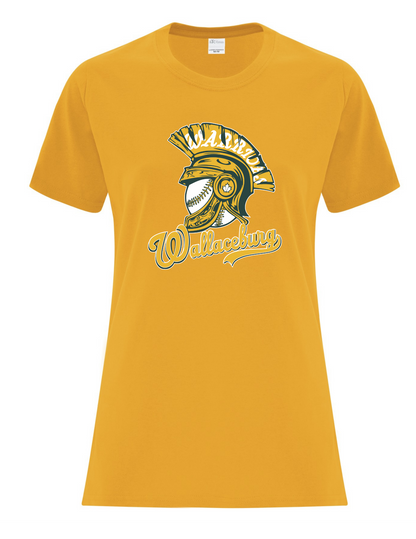Wallaceburg Warriors Ladies Cotton T-Shirt