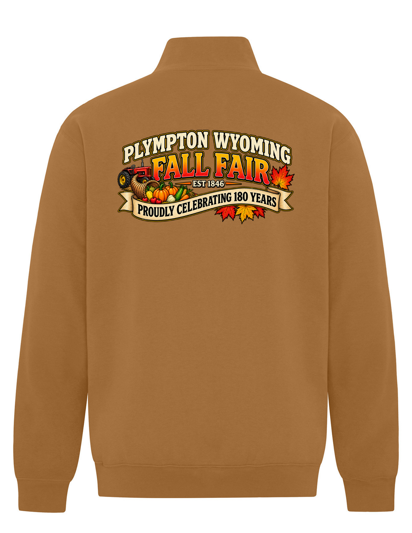 Plympton Wyoming Fair 1/4 Zip Sweater