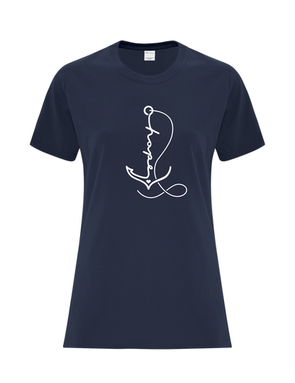 Anchored in Hope ATC Ladies T-Shirt