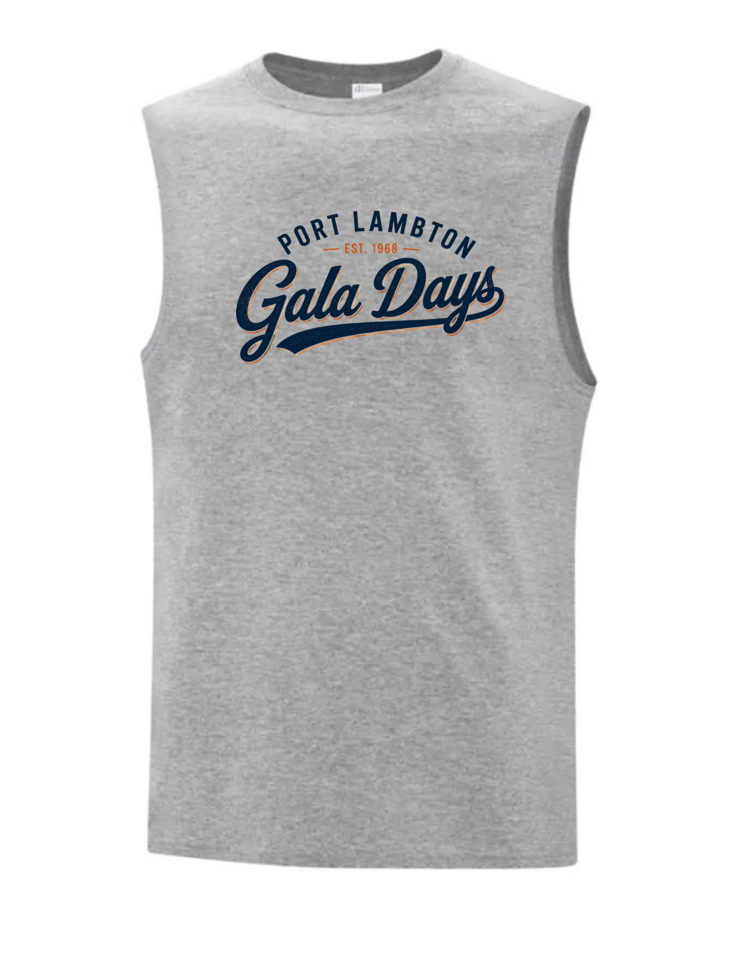Gala Days Script Sleeveless Shirt