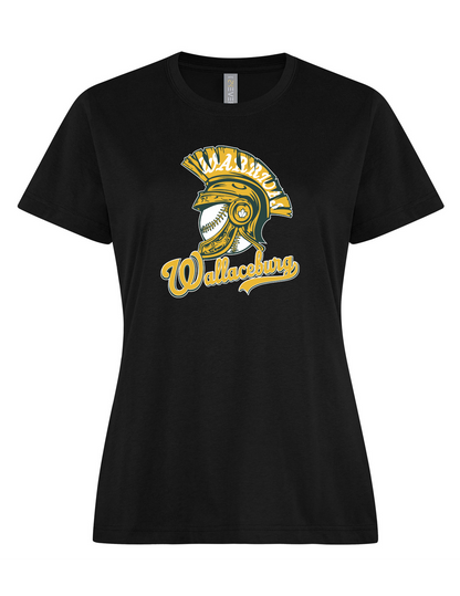 Wallaceburg Warriors Ladies Pro Spun T-Shirt