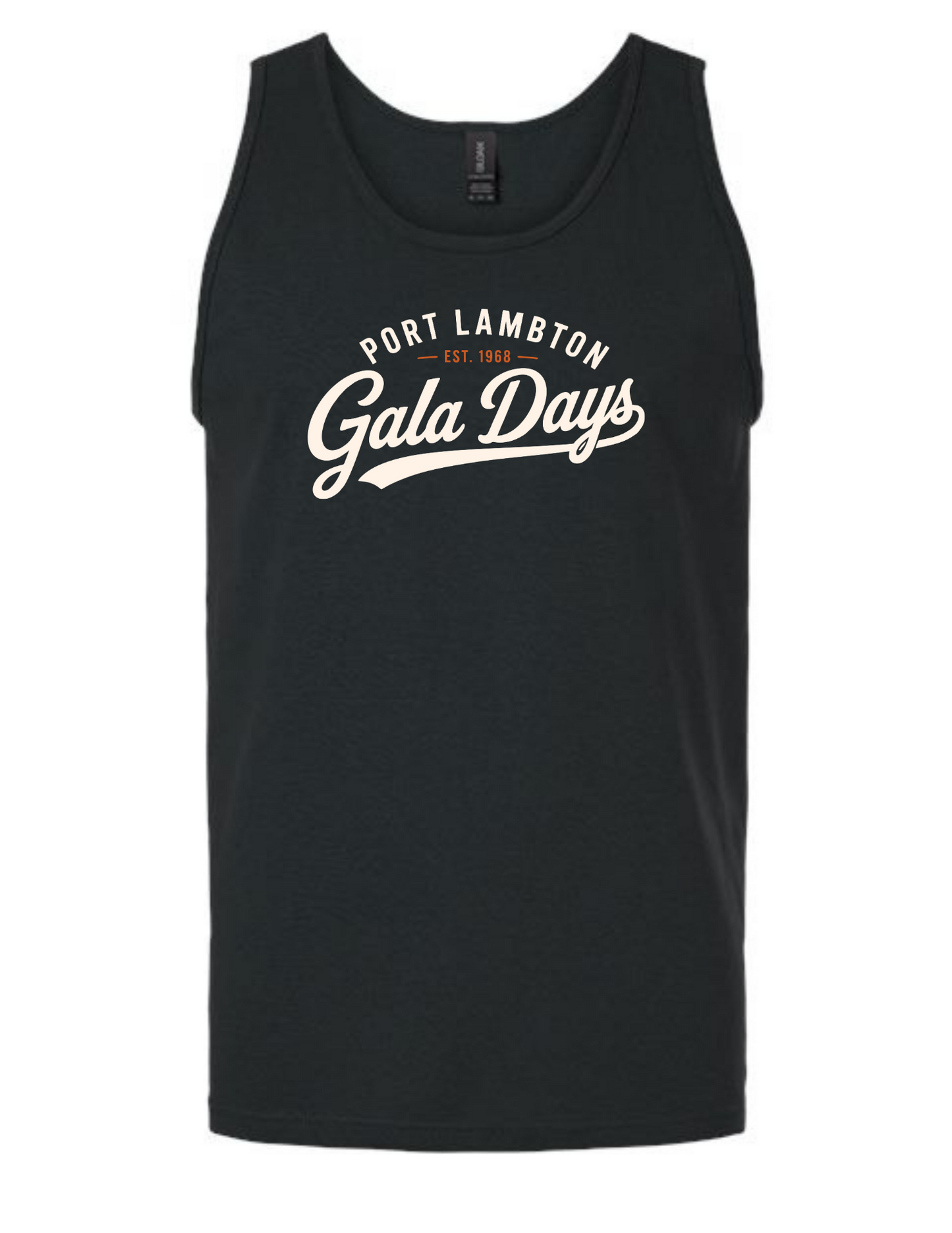 Gala Days Script Unisex Tank