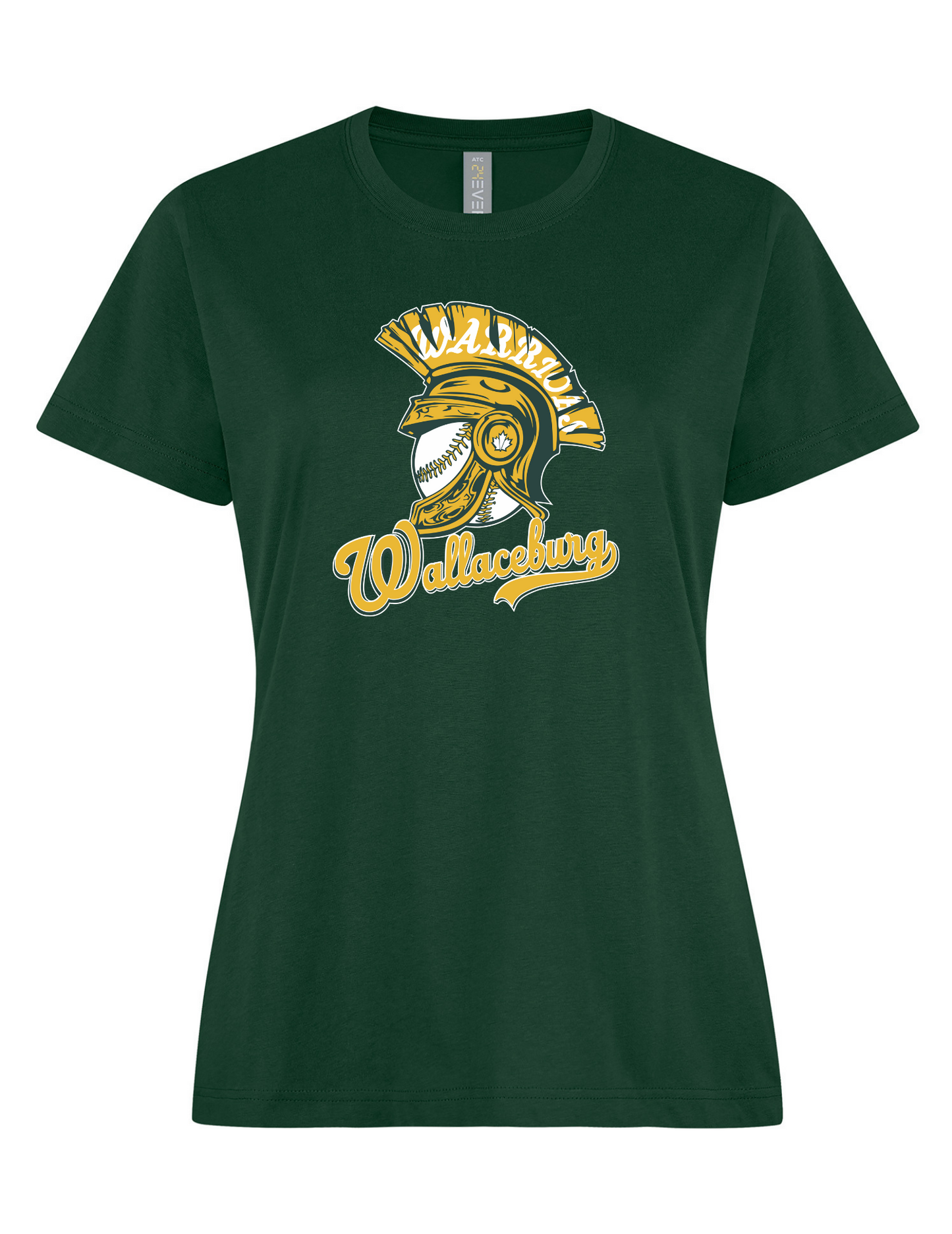 Wallaceburg Warriors Ladies Pro Spun T-Shirt