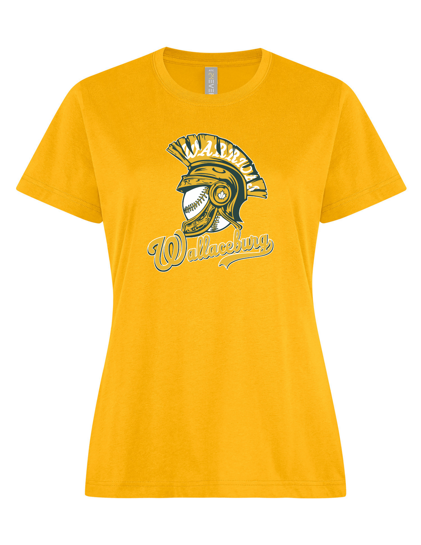 Wallaceburg Warriors Ladies Pro Spun T-Shirt