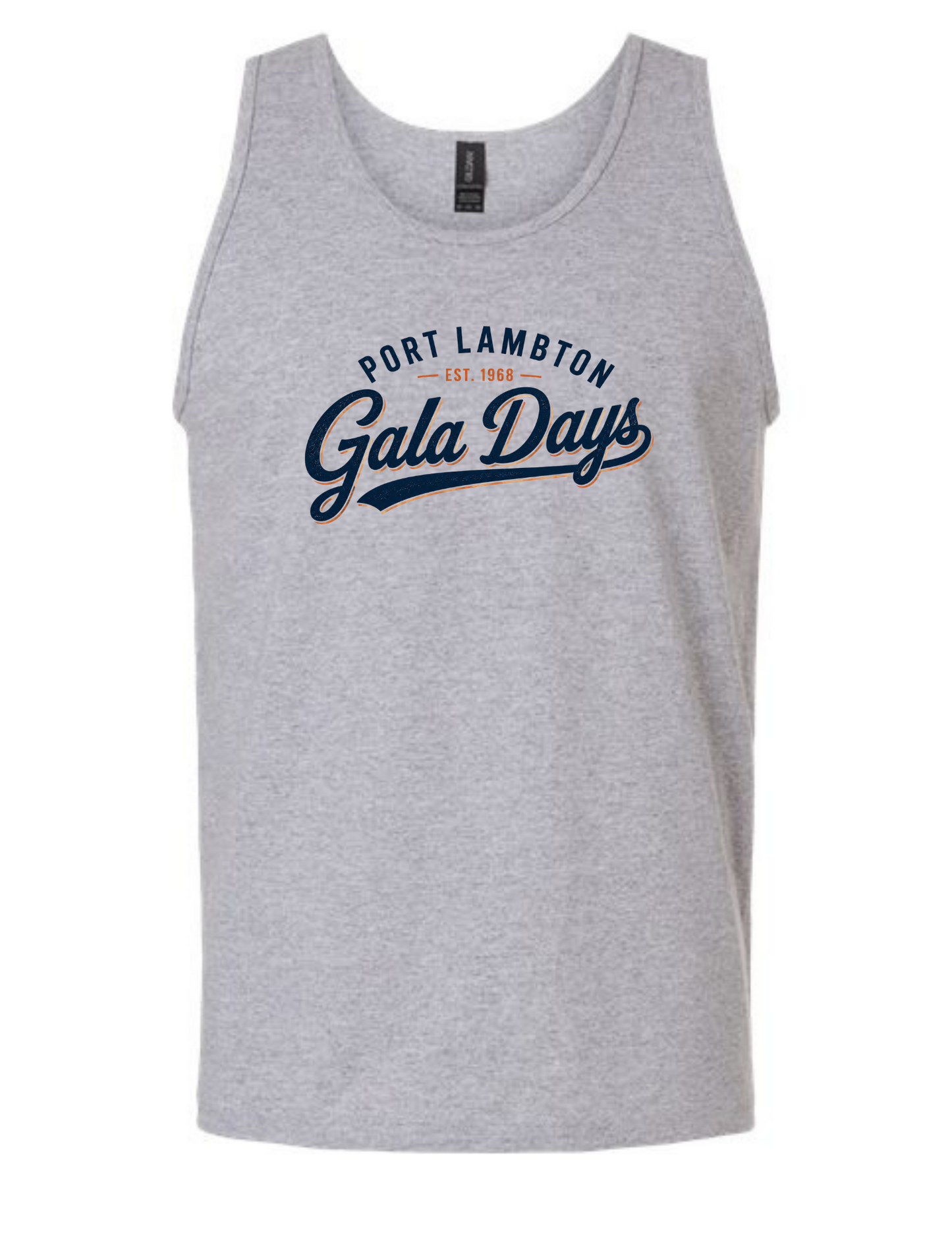 Gala Days Script Unisex Tank