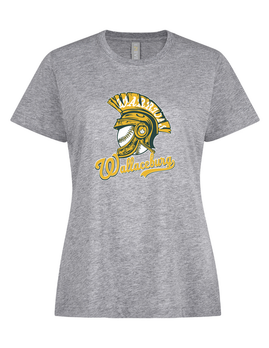 Wallaceburg Warriors Ladies Pro Spun T-Shirt