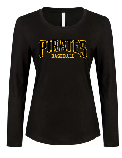 Port Lambton Pirates Ladies Ring Spun Long Sleeve