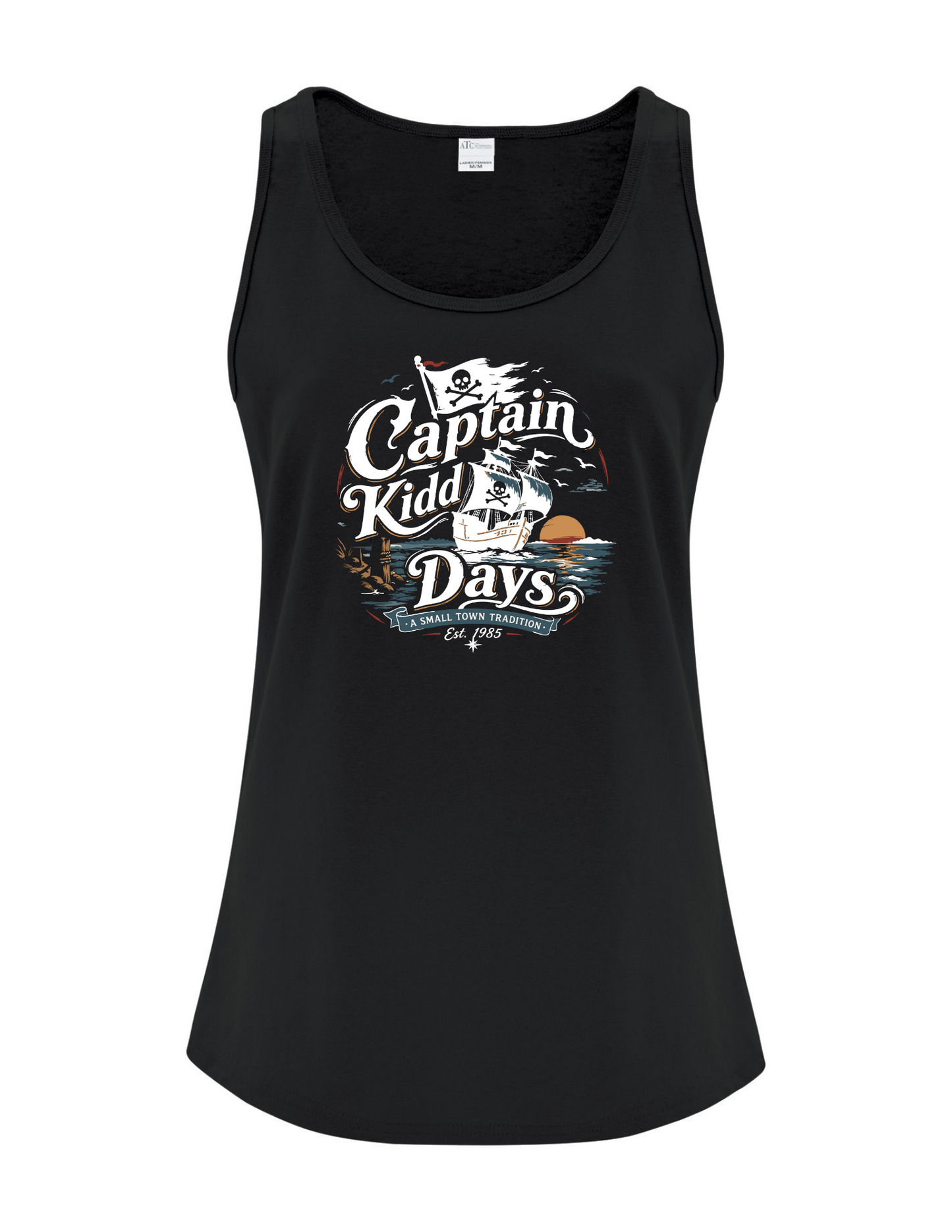 Captain Kidd Days Ladies Tank