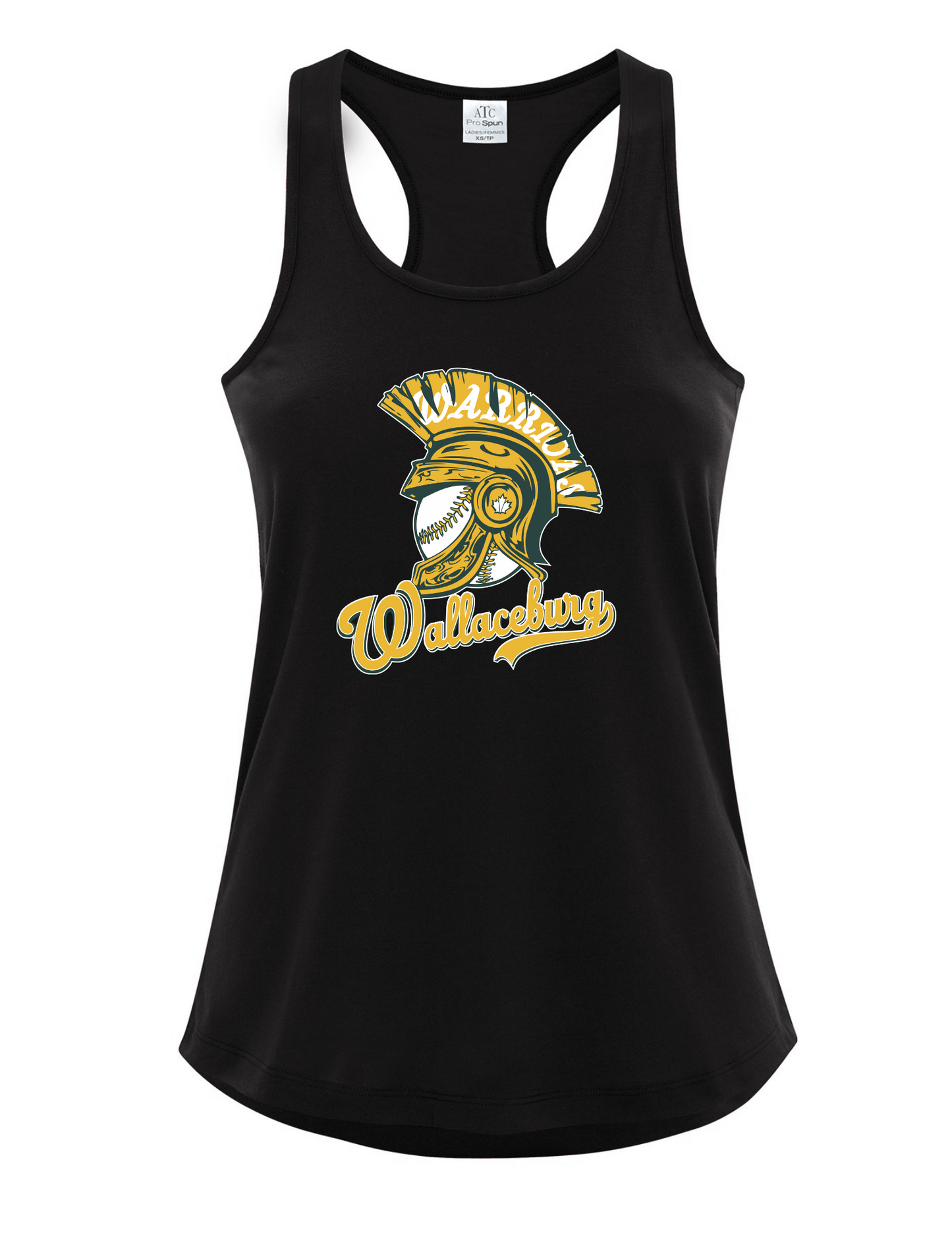 Wallaceburg Warriors Ladies Racerback Tank