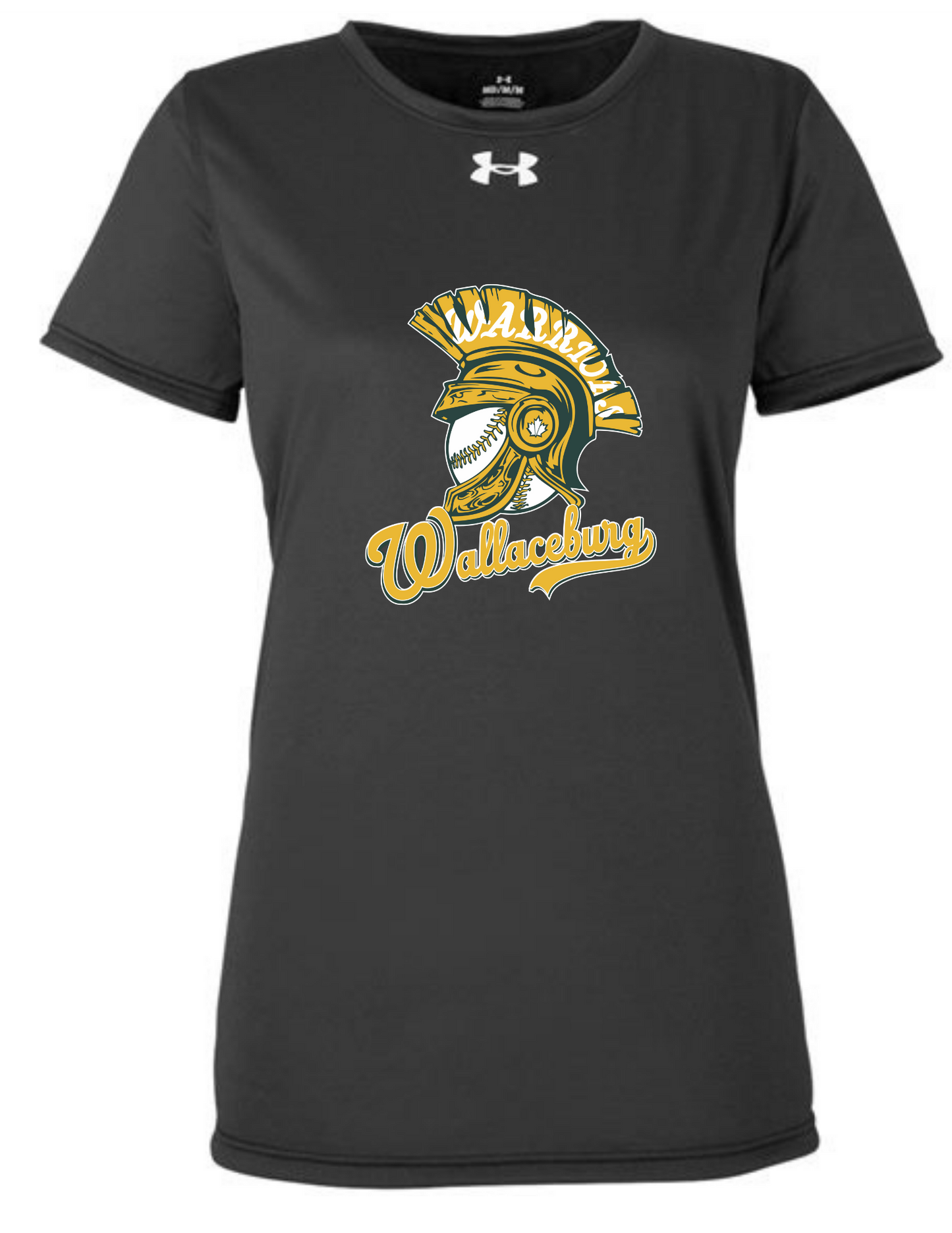 Wallaceburg Warriors Ladies Under Armour Tech Team Tee