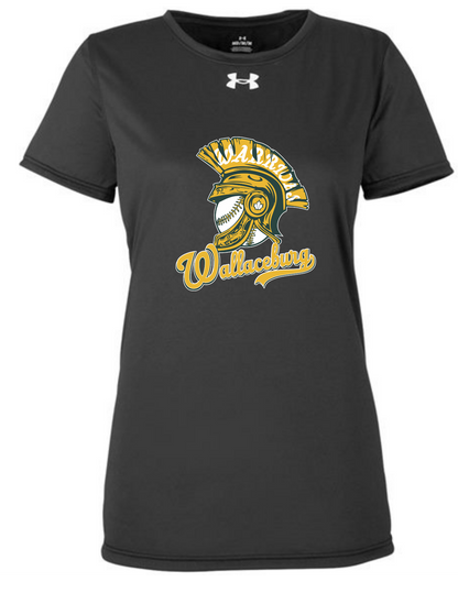Wallaceburg Warriors Ladies Under Armour Tech Team Tee