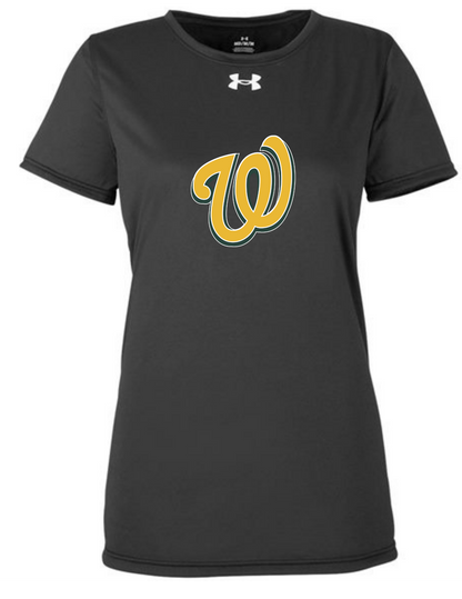 Wallaceburg Warriors Ladies Under Armour Tech Team Tee