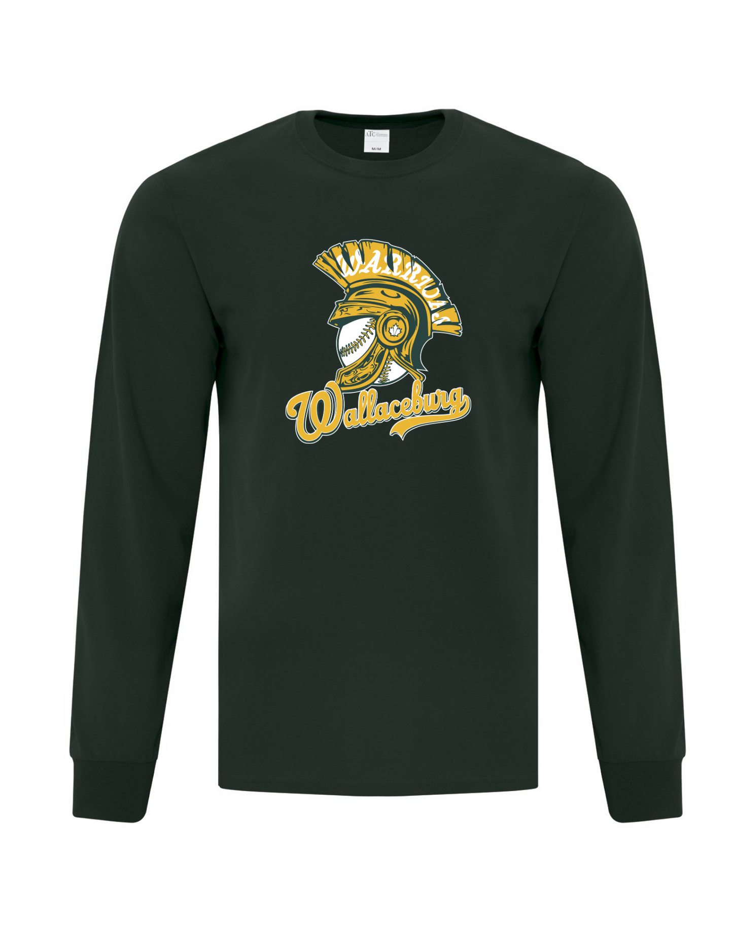Wallaceburg Warriors Adult/Youth Cotton Long Sleeve